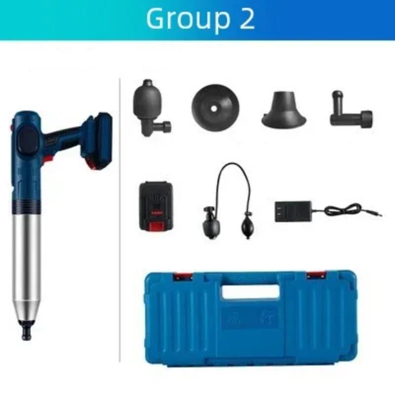 Powerful Pipe Plunger Portable Electric High-pressure Air Plunger Bathroom Shower Electric Toilet Dredge Tool