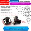 4-Pin Vertical Micro Touch Button Switch for Induction Cooker, 6x6x5mm SMD