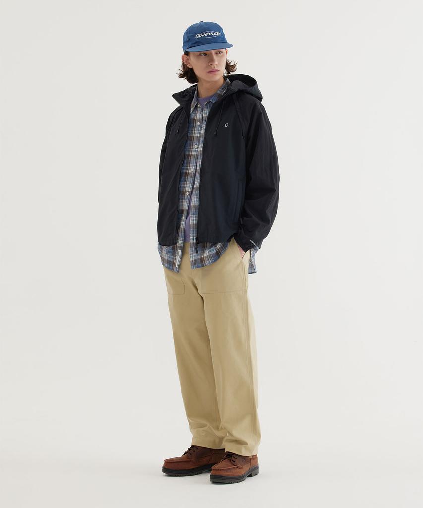 Covernat Pertex Detachable Windbreaker Jacket Black