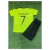 Old Nostalgia Ronaldo Team Jersey Yellow Special Design Astroturf Jersey