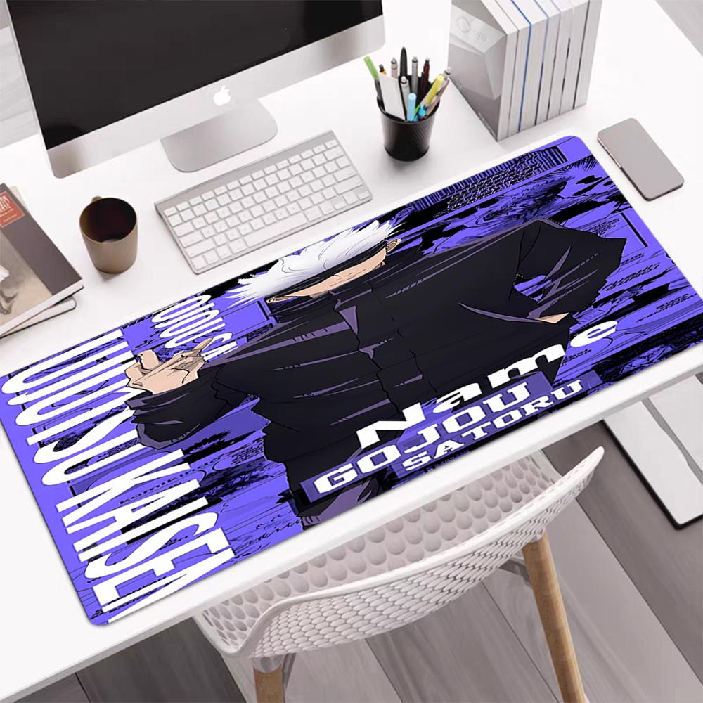 Custom Name Jujutsu Kaisen Theme Mouse Pad, Non Slip Rubber Base, Multifunctional Office & Home Decor, Perfect for Workspace Personalization.