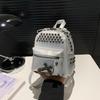 Высококачественный рюкзак с заклепками для женщин, модная рок-сумка, молодежная сумка