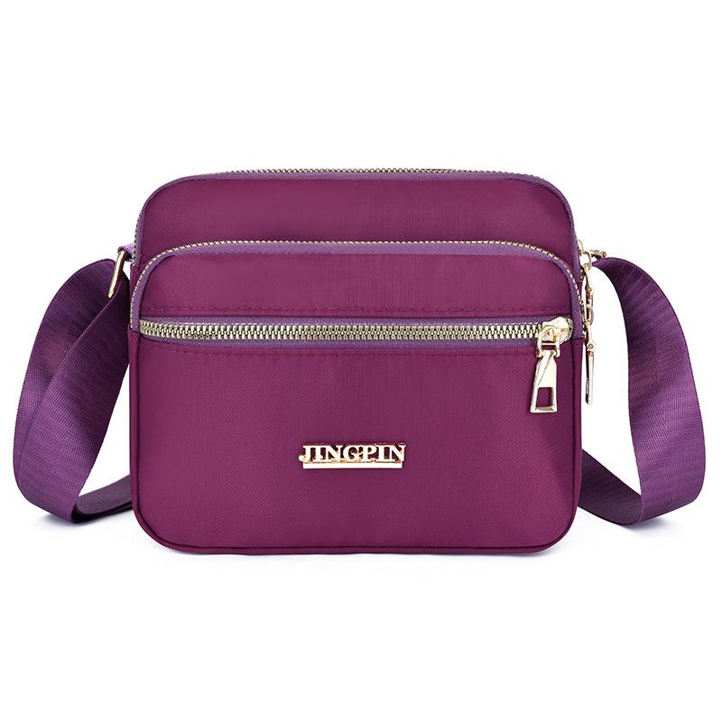 Waterproof Oxford Cloth Mother Female Bag Casual Cross-body Bag Simple Nylon One-shoulder Messenger Bag Canvas Bag Wallet