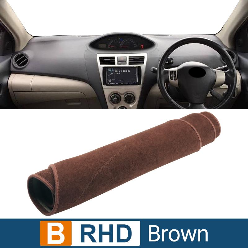 Автомобильные аксессуары для Toyota Vios 2008 2009 2010 2011 2012 2013, крышка приборной панели, избегайте света, солнцезащитный козырек, анти-УФ-ковры, нескользящие