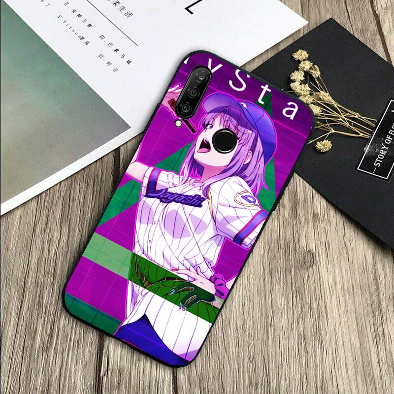 Vaporwave Glitch Аниме Для Huawei Nova Y72 Y73 Y90 Y70 Y60 Y91 Y61 12s 12i 11i 8i 9 10 SE P40 Lite P60 P30 Pro Чехол