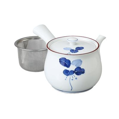 Чайник из аритской керамики 650 куб. см со встроенным ситечком Manryo Extra Изготовлен из фарфора Ale-net (Нержавеющая сталь) - Дизайн, Большой, Япония,