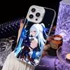 HSR Jingliu White Translucent Mobile Phone Case for iPhone 17 16 15 14 13 12 11 X XR XS Air Pro Max Plus Colorful Cover