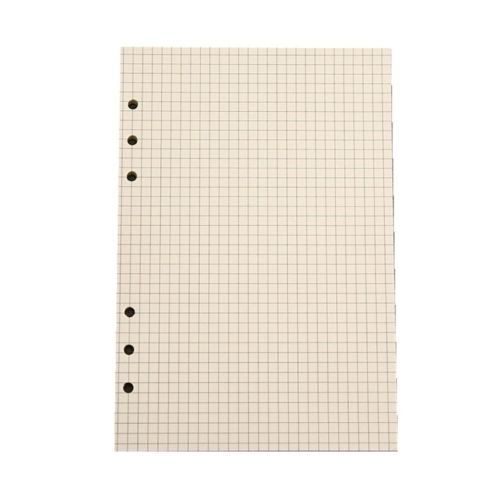 6 отверстий внутренний сменный спиральный скоросшиватель бумага 80 листов тетрадь индекс внутренняя страница офис школьные принадлежности