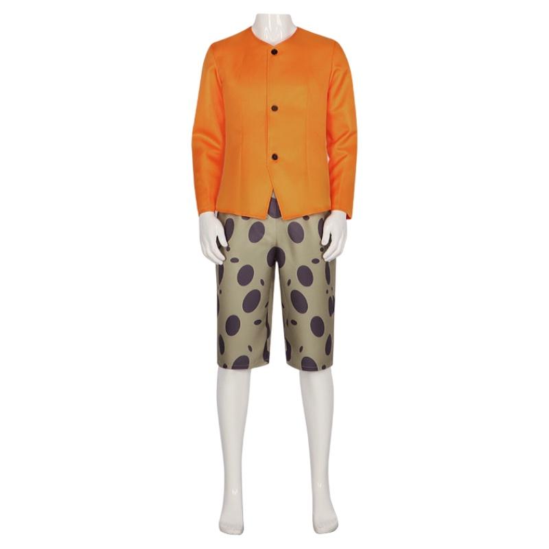 Высококачественный Костюм Косплея Сильверса Рэйли из One Piece Хэллоуинский Наряд