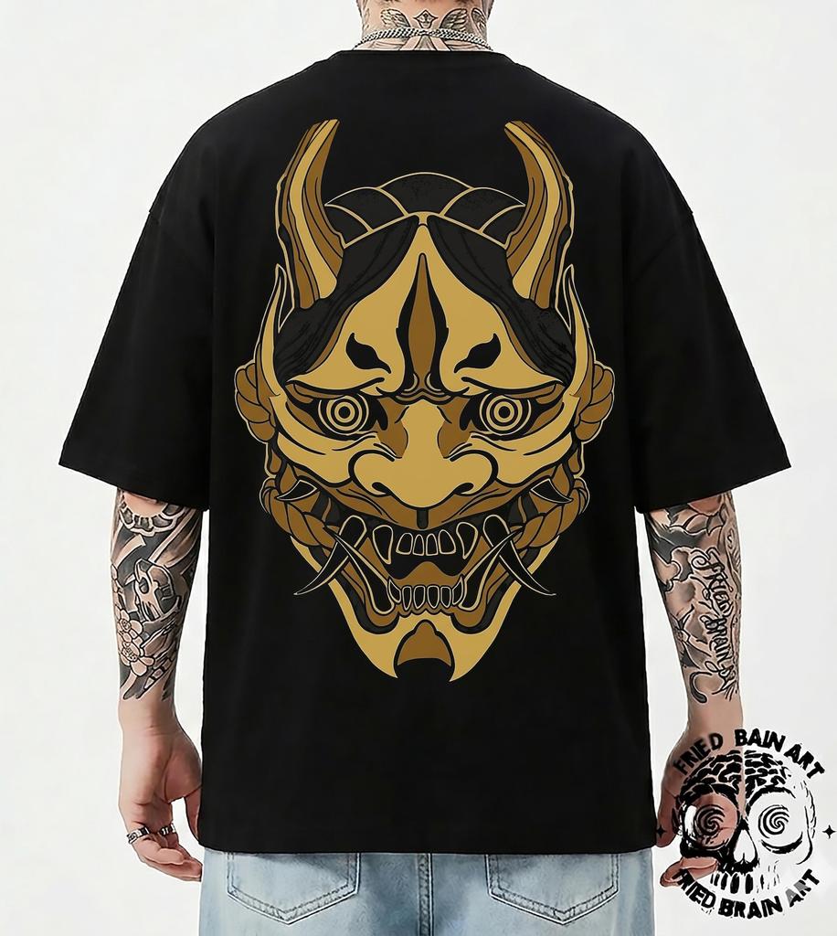 Japanese Demon Mask T-Shirt