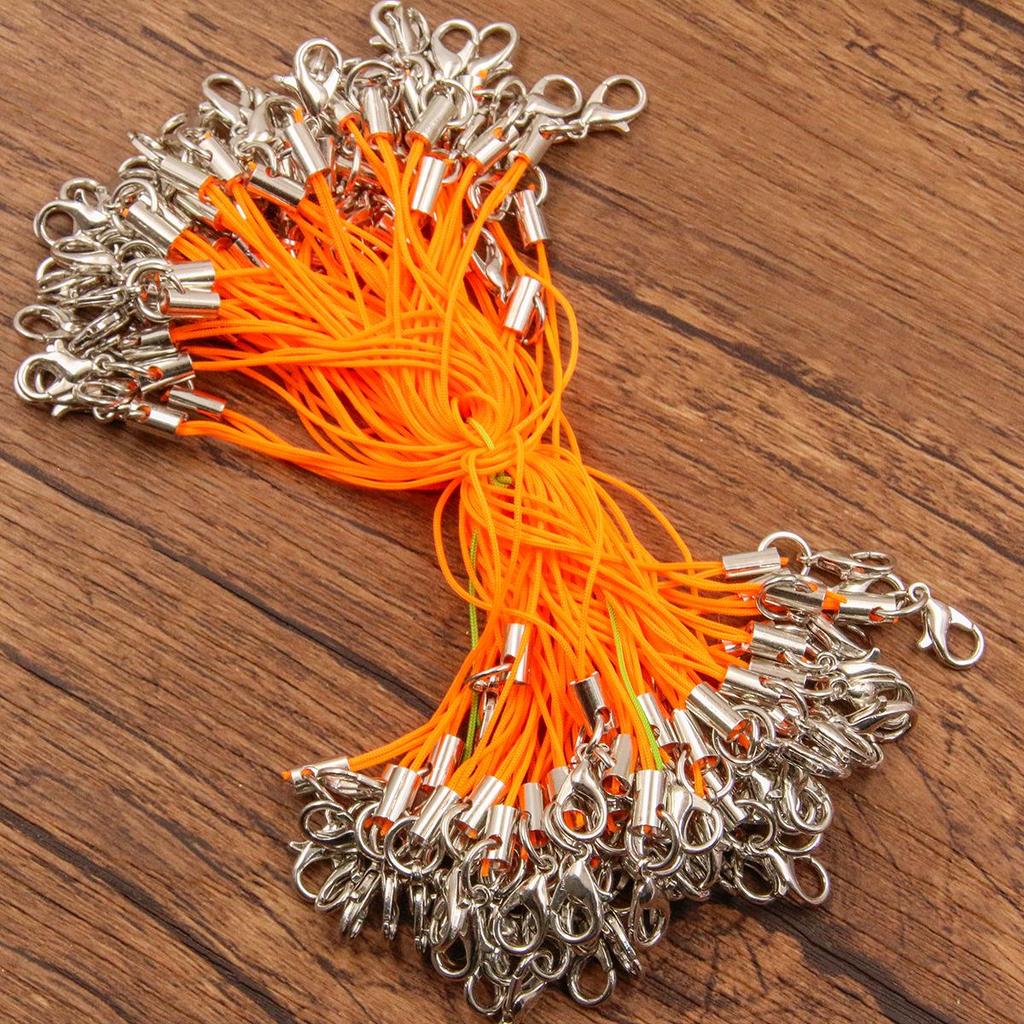 20-Color DIY Jewelry Lobster Clasp Strap - 67mm Mobile Phone/Pendant Rope Accessory