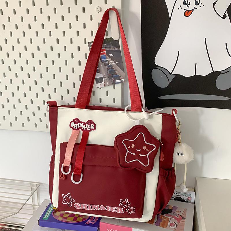 Школьный рюкзак детский, для учеников начальной школы, для девочек, для учеников средней школы, стильный комплект из двух предметов высокой ценности, рюкзак,.