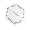 Stainless Steel Paint Coating Hexagon Wet Film Comb Anticorrosion Not Easy To Rust Wet Diaphragm Thickness Gauge Silver
