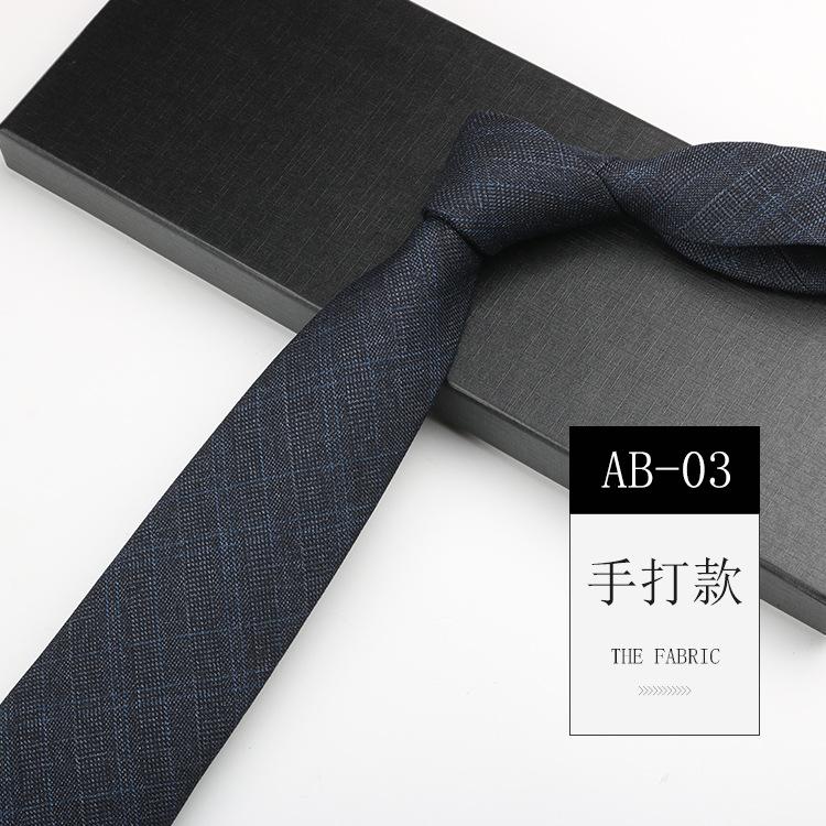 Men'S Tie Easy-Pull Zipper Dress Wedding British Style Blue Gray Knot-Free Hand Tie