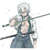 Аниме Demon Slayer Косплей Костюм Shinazugawa Sanemi Wind Hashira наряд наклейки на парик Kimetsu No Yaiba Swordsmith Village Arc