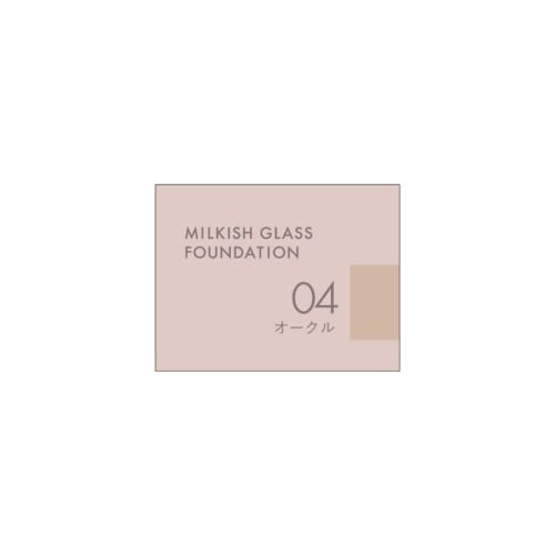 KiSS Milkish Glass Foundation 04 Ocher 30g Uneven Color/Pore Cover SPF34/PA++ Contains Serum Ingredients