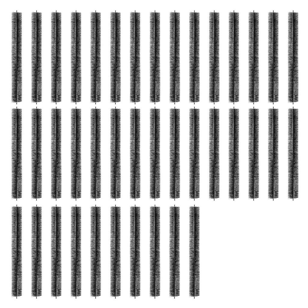 Gutter Brush, 120 Feet Total Length 4.33 inch Diameter Gutter Cleaning Tools, Ground-Level Gutter Brush Leaf Guard for 5 Inch Gutters, Easily Clear
