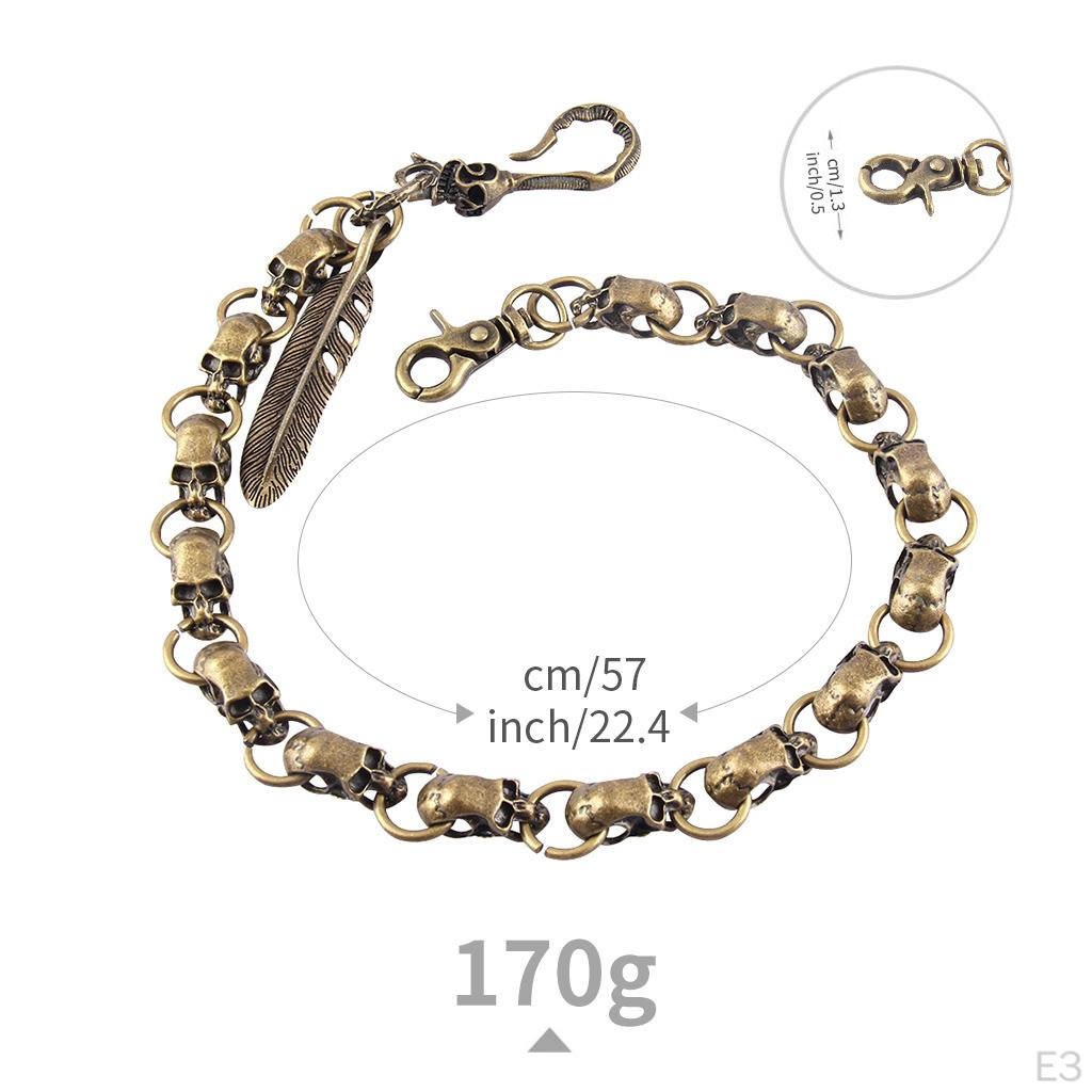 Цепь для джинсов и брюк - Бронза