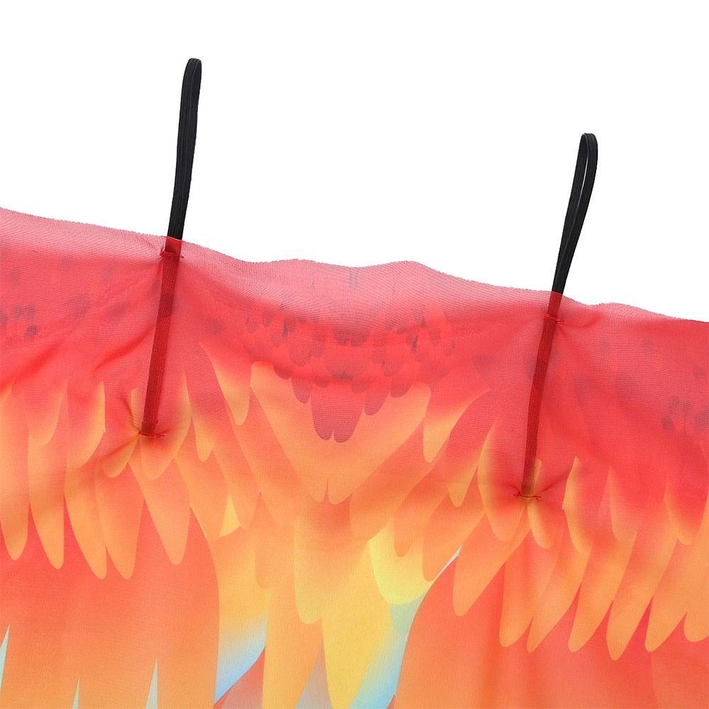 Карнавальный костюм попугая, реквизит для выступлений, детский костюм с крыльями попугая, накидка для птиц