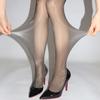 912 Пин Плотные Бесшовные Ластовица С Завышенной Талией Формирующие Колготки Женские Большого Размера Масло Блестящие Вечерние Клубные Чулки Сексуальное Белье