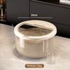 Airtight Round Shape Rice Storage Container Insect-proof Moisture Proof Rice Sealed Box 5/10KG Dry Food Dispenser Noodles