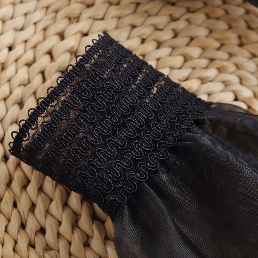 Съемные эластичные манжеты Двухслойные манжеты-раструбы Декоративный аксессуар для одежды