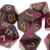 7 шт. / Набор Многогранные кубики для DND RPG Казино Игрушечные Реквизиты