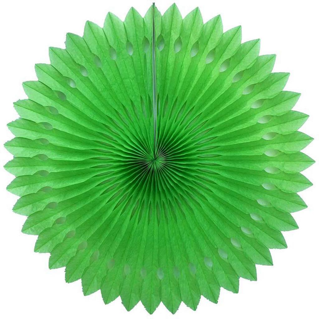 Booth Festival Party Round Birthday Honeycomb Pinwheels Flower Paper Cut-Out Tissue Paper Fans