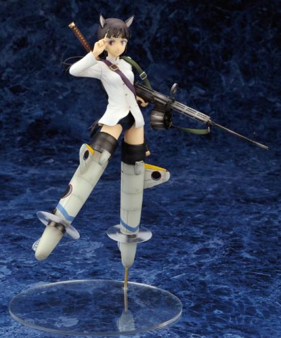 Strike Witches Sakamoto Mio scale PVC painted finished (1/8 product)