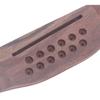 Wood Color Guitar Bridge Replacement Slotted Rosewood Saddle Bridge  12 String Acoustic Guitars