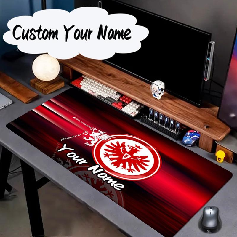 Custom Name Mouse pad Eintracht FC Crest Mouse pad, Gaming Mouse Pad, keyboard pad, Desk Decor for computer notebook Fan Birthday Gift