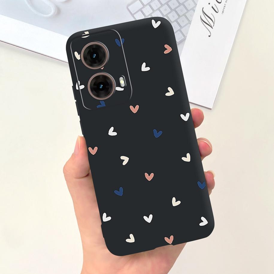 Для Motorola Moto G85 5G Чехол Милые Девочки-Астронавты Мягкий Силиконовый ТПУ Чехол для Телефона Для Moto G85 2024 Funda G 85 MotoG85 Матовый Чехол
