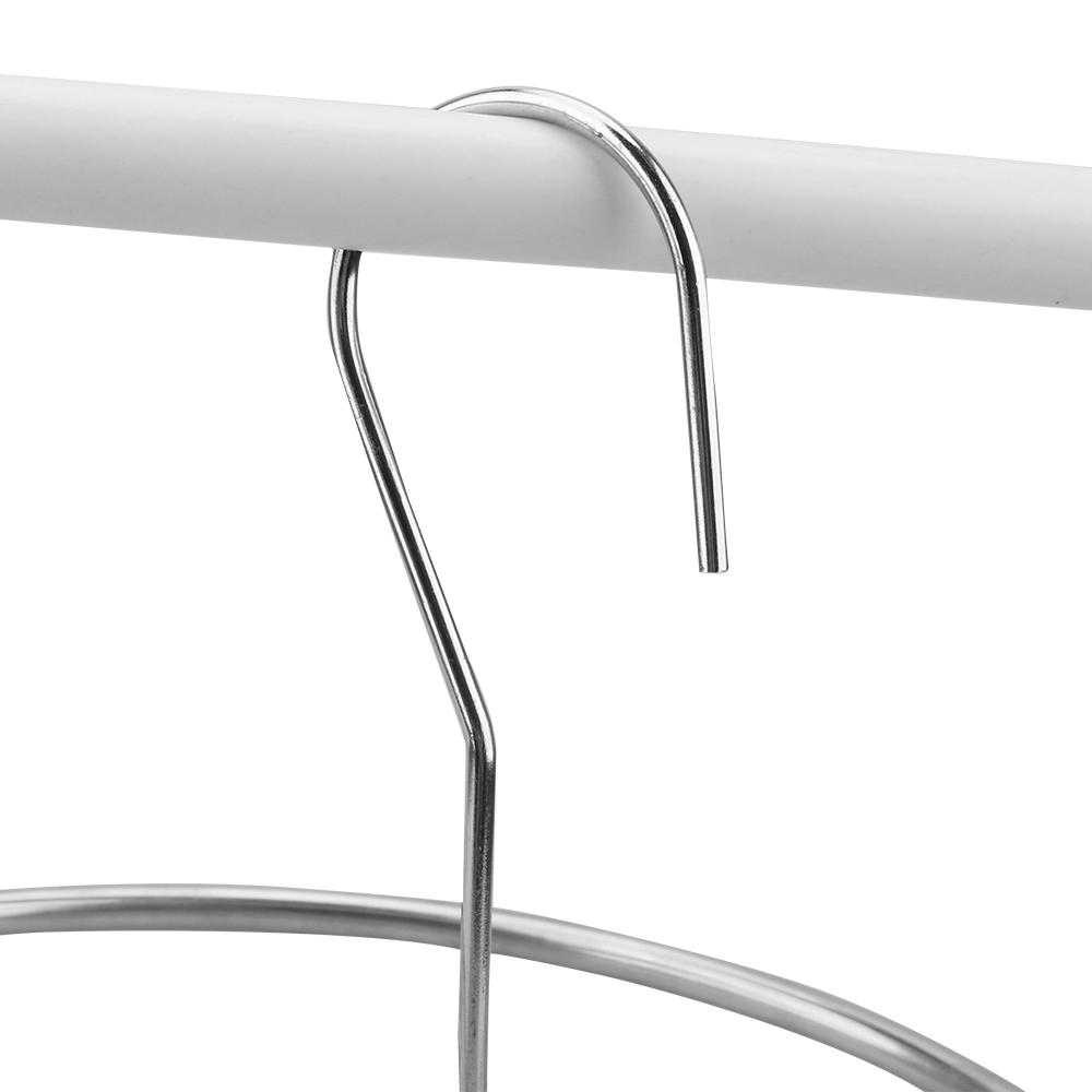 Круглая спиральная вешалка для одеял, вешалка для домашнего хранения, вращающаяся сушилка, экономит место, нержавеющая сталь