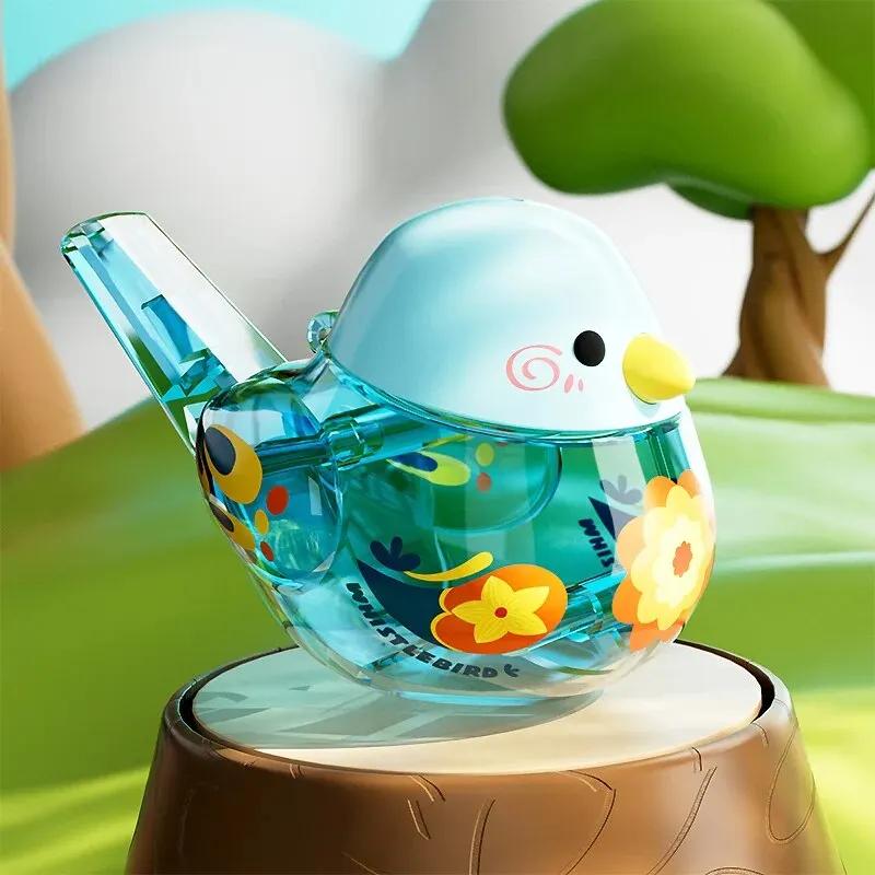 Bird Water Whistle ABS Material Colorful Bird Water Whistle Pipe Bird Pipe Funny Toy for Kids Birthdays Gifts Accessories