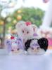Nommi Series Plush Blind Box Cute Small Animal Design with Three Pupil Fluffy Long and Sweets Theme 9 Types Standard 1 Secret Type Keychain Soothing