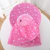 Face Mask Sunshade Shawl Cap Printing Agricultural Work Hat Casual Wide Brim Sun Hat  Outdoor