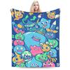 Slime Morimori Dragon Quest  Blankets Soft Fleece Comfort Gifts  Throw Blanket Rug Piece