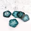 Resin Crystal Epoxy Mold Irregular Flower Coaster Casting Silicone Mould DIY Crafts Tray Fruit Plate Decor