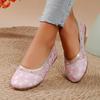 Женские туфли на плоской подошве 2024 года, новые летние кроссовки на плоской подошве, женские туфли Мэри Джейн, дышащие сетчатые балетки, туфли Zapatos De Mujer