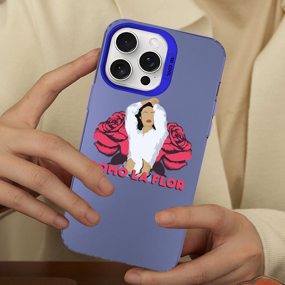 Selena Quintanilla Top Latin Artist 90s Phone Case For IPhone 16 15 14 13 12 11 Pro Max XR XSMAX Matte Shockproof Back Cover