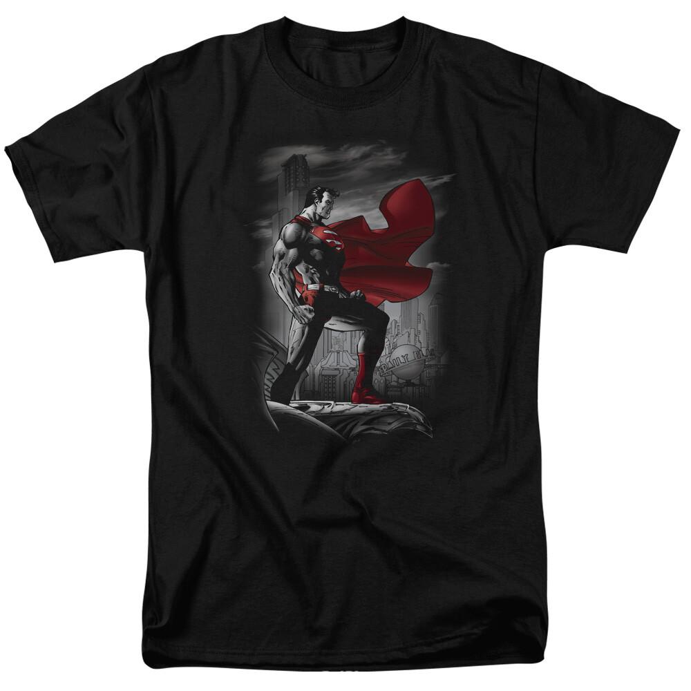 26 Superman Metropolis Guardian T Shirt Licensed Comic Book Movie Tee Black Unisex T-Shirt