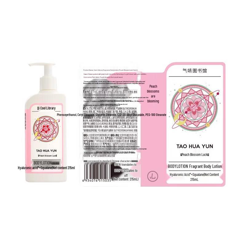 Scent Library Fragrance Body Lotion