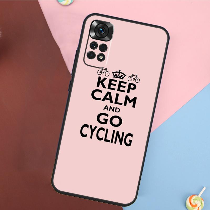 Чехол для Xiaomi Redmi Note 13 Pro 14 12 11 9 10 9S 10S 11S 12S Redmi 14C 10C 12C 13C с рисунком Горный Велосипед Велоспорт Тренажерный Зал