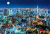 [Made In Japan] Beverly 1000-Piece Jigsaw Puzzle, Tokyo Night View, Micro Pieces (26 X 38 Cm)