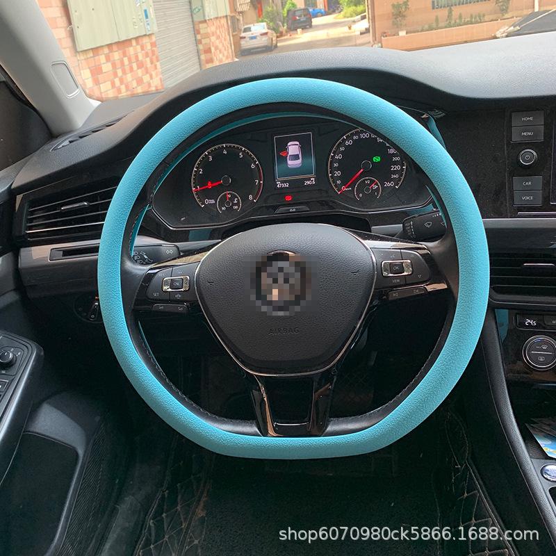 Универсальный нескользящий силиконовый чехол на руль – без запаха, впитывающий пот, всесезонный, для мужчин и женщин