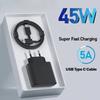 45W USB-C Mobile Phone Charger Plug Fast Charging Plug Mobile Phone Charger Adapter Suitable For Phone Tablet Fast Charging Plug