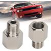 2 Pcs Sender Adapters 1/8in NPT Female to M10 x 1.0 Male Threaded Pressure Gauge Adapter with Washer, Stainless Steel Oil Reducer Adapter