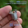 Electric Motor 6-pole Rotor Mini Micro 8mm Square DC 3V 5V 6V Durable Motor for Student Learning DIY Tools