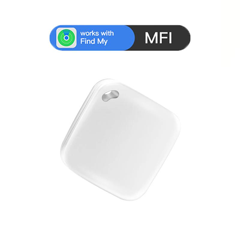 Smart Bluetooth GPS Tracker Works with Find My APP Anti Lose Reminder Device for Iphone Tag Replacement Locator MFI Rated