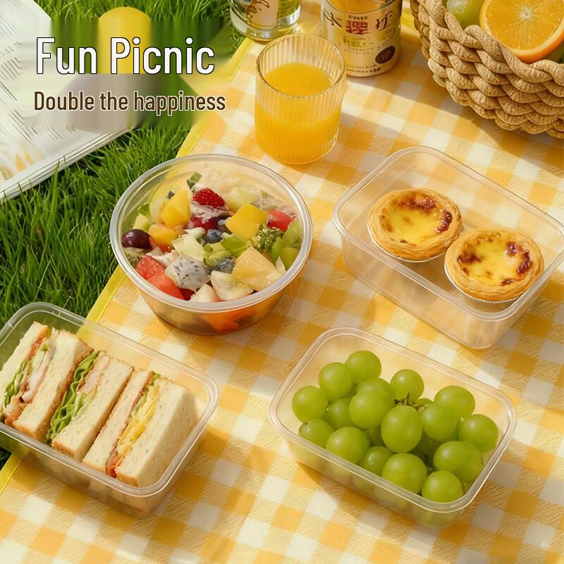 Maxcook Disposable Food Containers with Lids